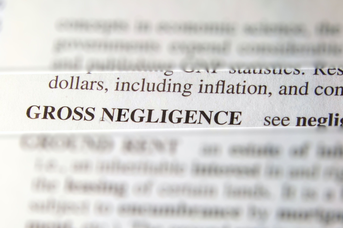 What Is Gross Negligence?